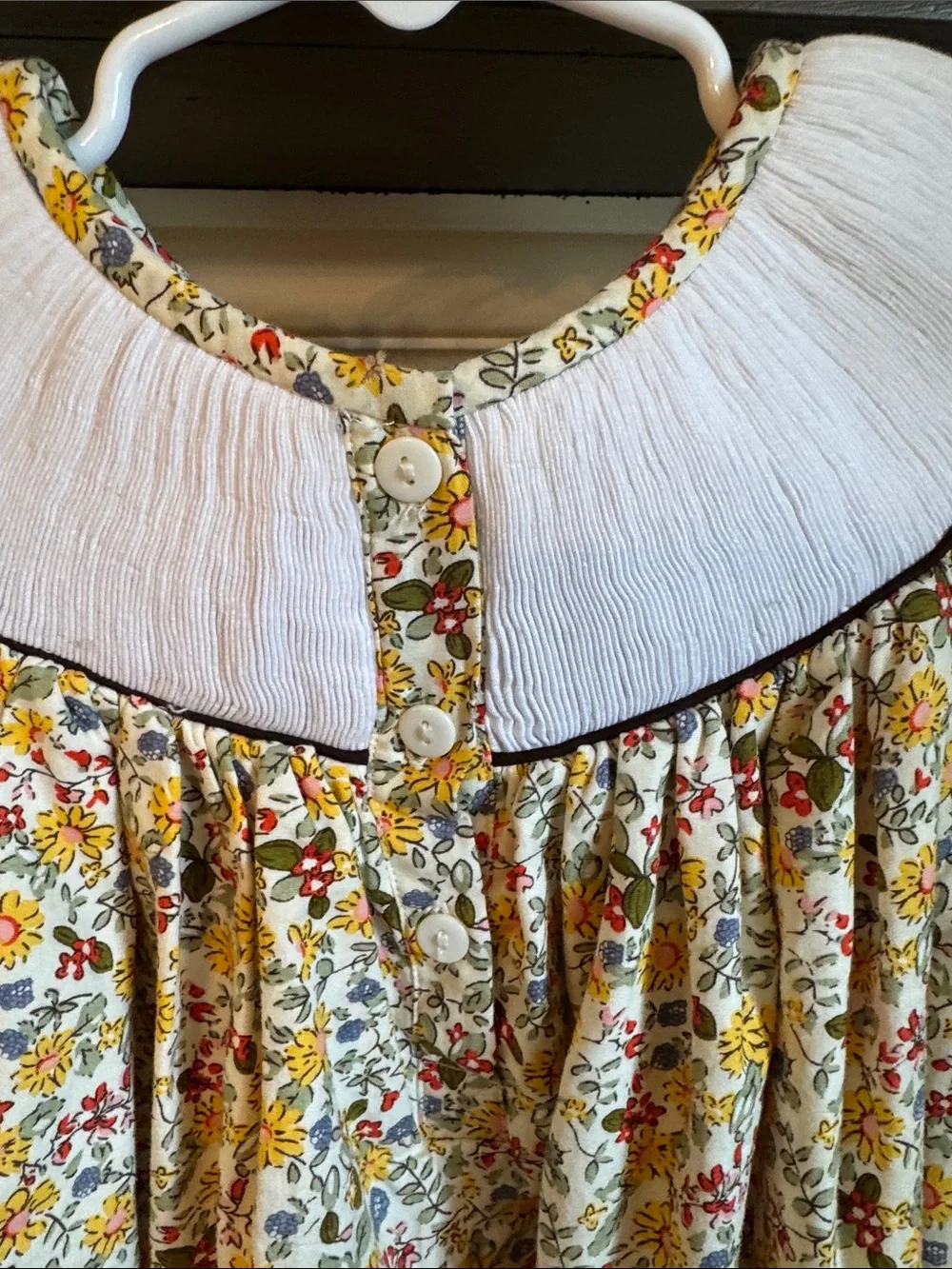 Wee Belles and Beaus Girls' Yellow Floral Pumpkin Smocked Dress fall!!!!